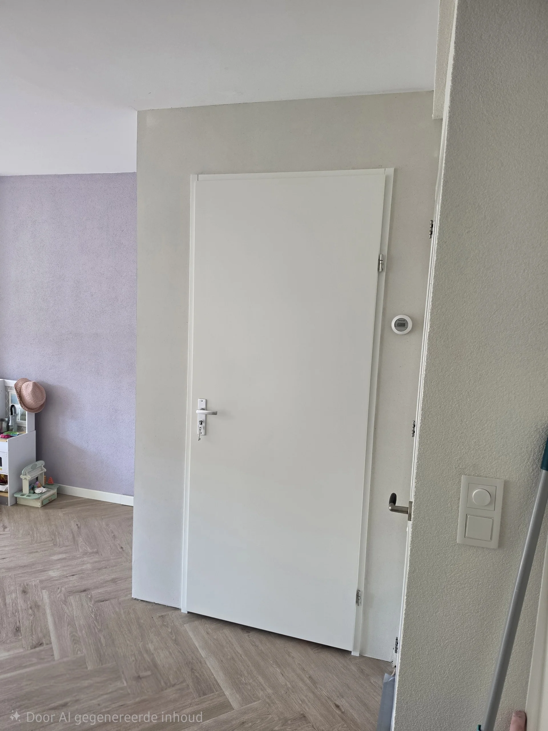 Afgewerkte trapkast op maat onder bestaande trap